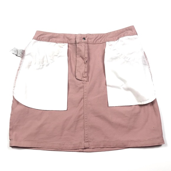 Forever 21 Denim Midi Above Knee Maeve Skirt Sz S - Picture 7 of 10